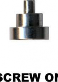 Top Dumbbell Barbell Titanium Silver with Thread