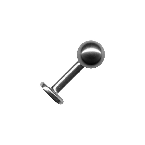 Labret Titan Silber Kugel