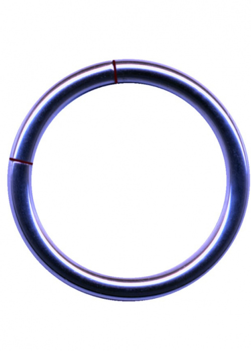 Segment Ring Surgical Steel Lilac 