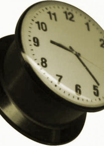 Plug Acrylic Clock Dial Black Golden White 16mm