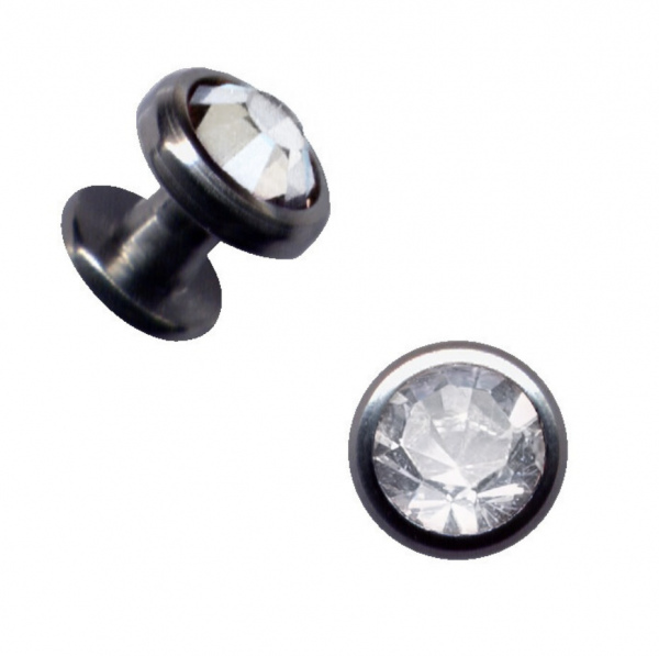 Haut Dermal Anker Skin Diver Titan Zirkonia Weiss