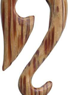 Dehnungsspirale Sichel Holz Kokosnussholz 6mm