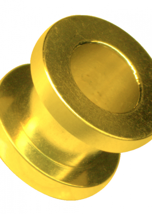 Tunnel Flesh Surgical Steel Black Screw (1)