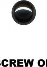 Ball Surgical Steel Black with Thread (1)
