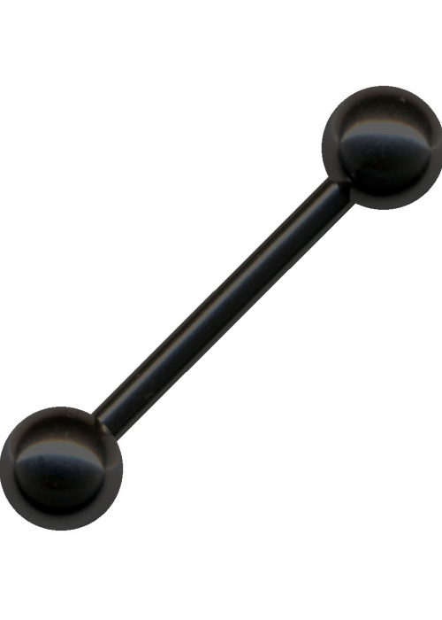 Barbell Straight Piercing Plug  Surigical Steel Silver Dumbbell